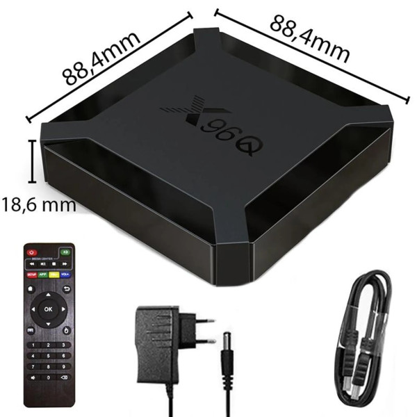 ТВ приставка X96 Max Android TV Box 4K Ultra HD Wi-Fi устройство для телевизора