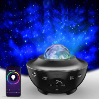 Проектор звездного неба AND 991 ночник LED с эффектом космоса и океана