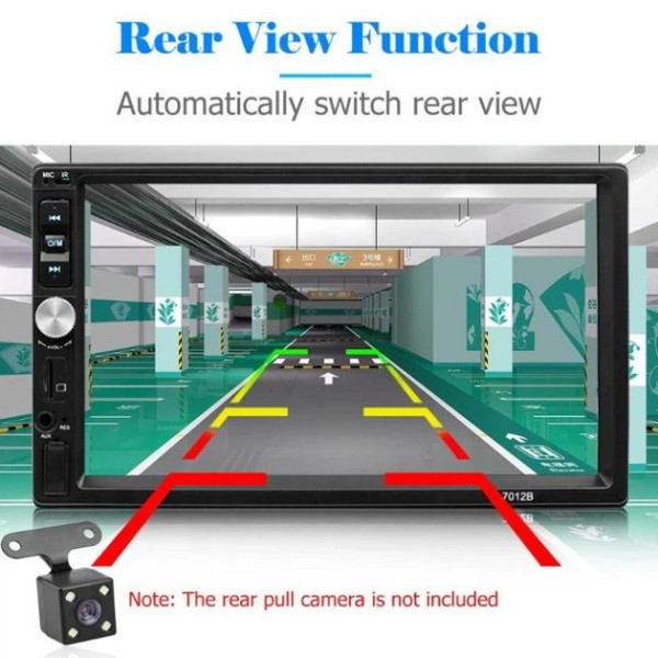 Автомагнитола 2DIN 7012B 7 дюймов MP5 плеер мультимедиа Bluetooth USB