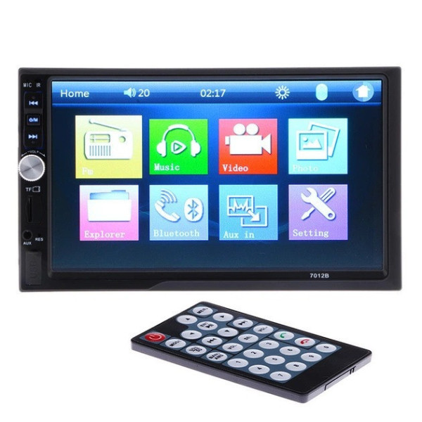 Автомагнитола 2DIN 7012B 7 дюймов MP5 плеер мультимедиа Bluetooth USB