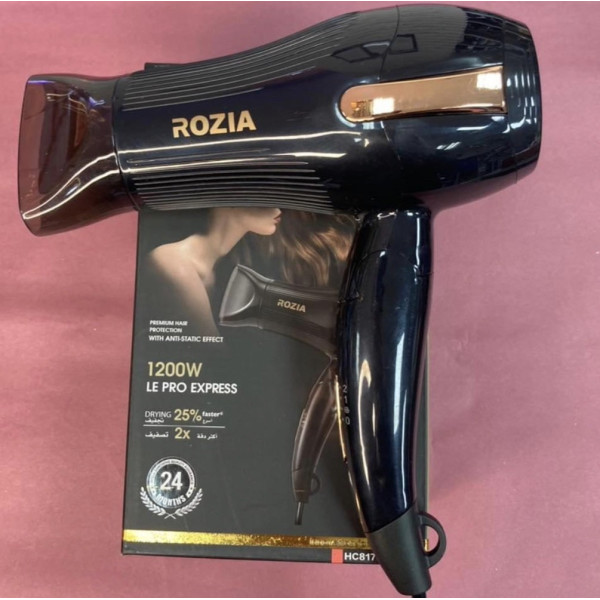 Фен дорожный Rozia HC 817O складной компактный для сушки и укладки волос