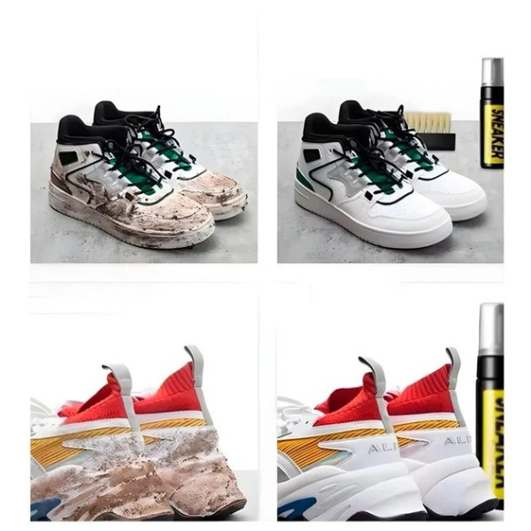 Набор для обуви AND 279 Sneaker Foam 4 в 1 комплект для чистки кроссовок