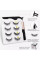 Накладные ресницы AND 5509 магнитные 3D без клея GlamLash