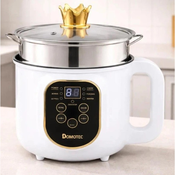Пароварка DOMOTEC MS-7729 1.8 л электрическая кастрюля мультиварка