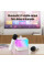Колонка беспроводная K18 Bluetooth караоке RGB 2 микрофона