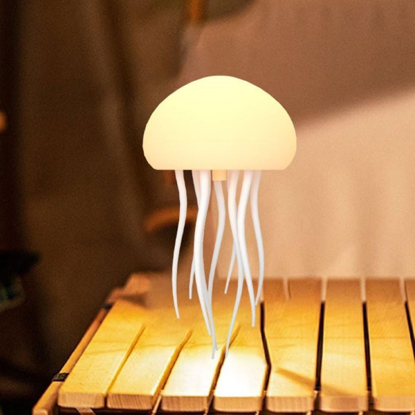 Лампа ночник медуза RGB декоративная LED подсветка с эффектом воды