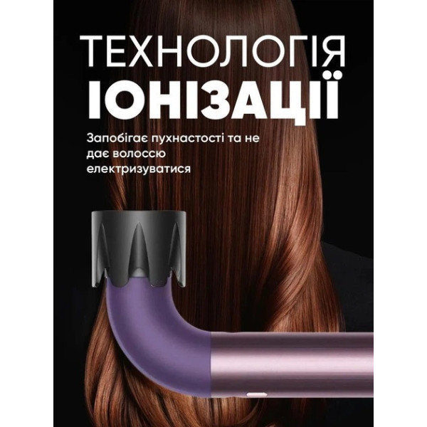Фен Beheart X11 PRO для волос 6 насадок стайлер сушки и укладки