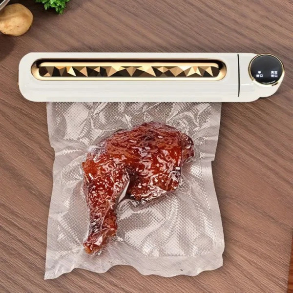 Вакууматор LC-802 для продуктов кухонный вакуумный упаковщик