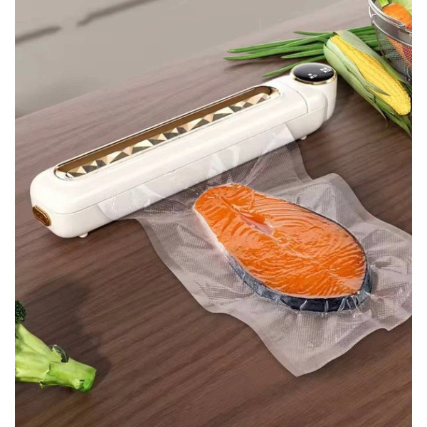 Вакууматор LC-802 для продуктов кухонный вакуумный упаковщик