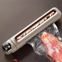 Вакууматор LC-802 для продуктов кухонный вакуумный упаковщик