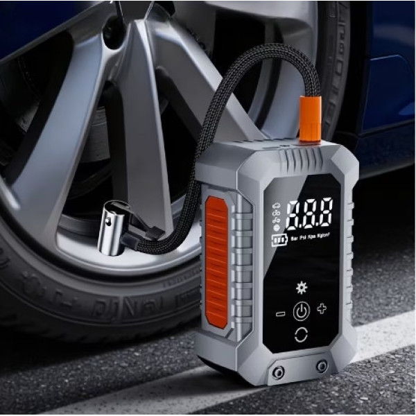 Насос для шин ST-5545 автомобильный компрессор 15000 mAh стартер