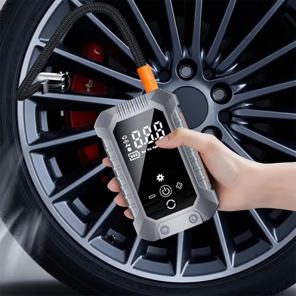 Насос для шин ST-5545 автомобильный компрессор 15000 mAh стартер