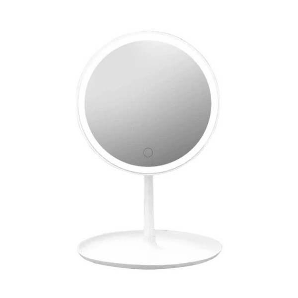 Косметическое зеркало AMIRO LED настольное портативное с подсветкой