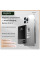 Портативное зарядное Powerbank Q9 5000 mAh аккумулятор с дисплеем беспроводной зарядкой