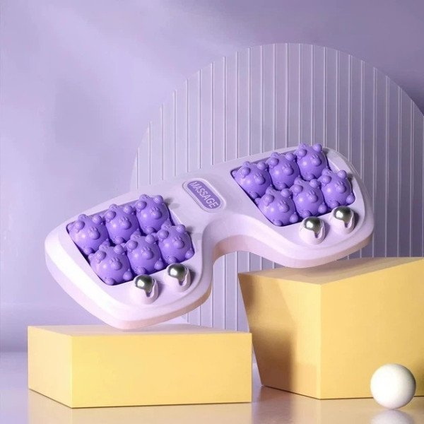 Массажер стоп Cat Claw Style Foot Massager роликовый для ног и икр