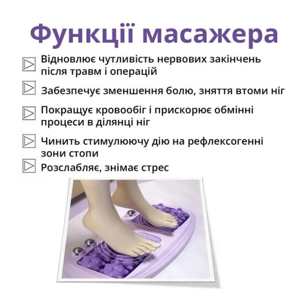 Массажер стоп Cat Claw Style Foot Massager роликовый для ног и икр