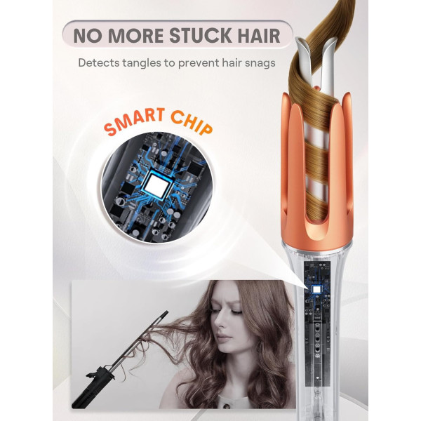 Автоматическая плойка Sheglam Hair Curler Bella для завивки волос
