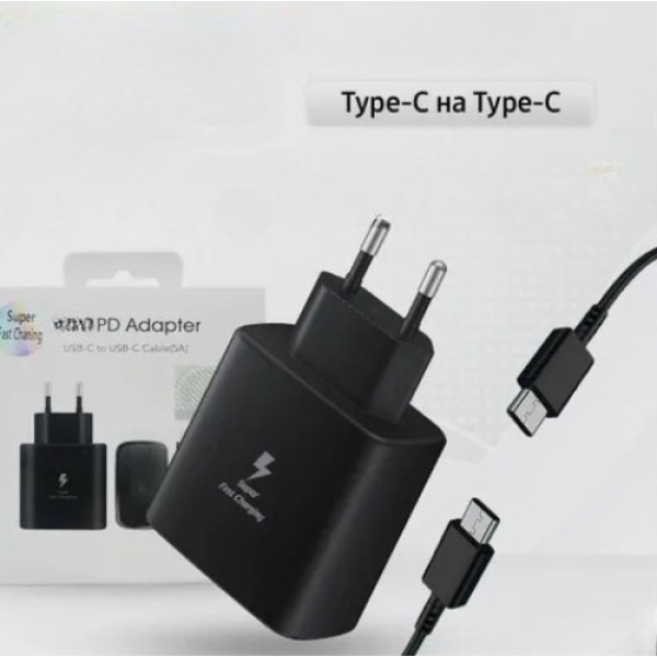 Адаптер питания USB-C 25W PD 9173 сетевой блок быстрой зарядки