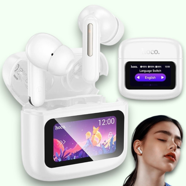 Наушники HOCO EQ14 TWS Bluetooth беспроводные с сенсорным дисплеем