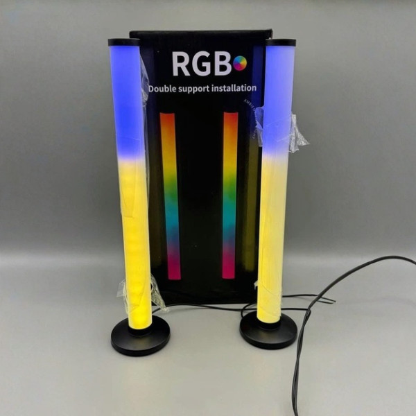 Торшер LED KBB-3A RGB комплект 2 шт напольная лампа с пультом