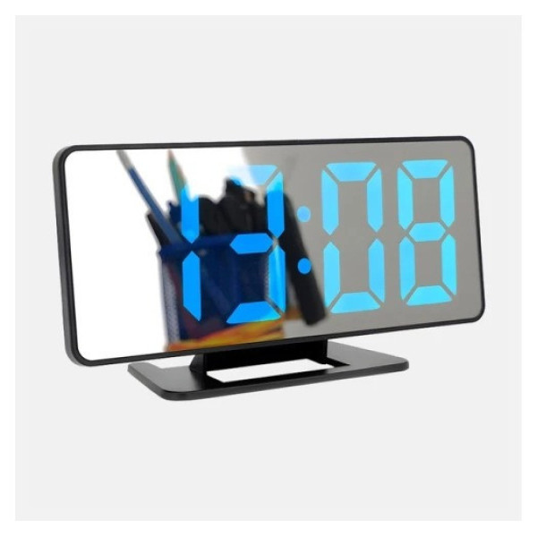 Часы цифровые VST-888H RGB настольные LED с зеркальной поверхностью