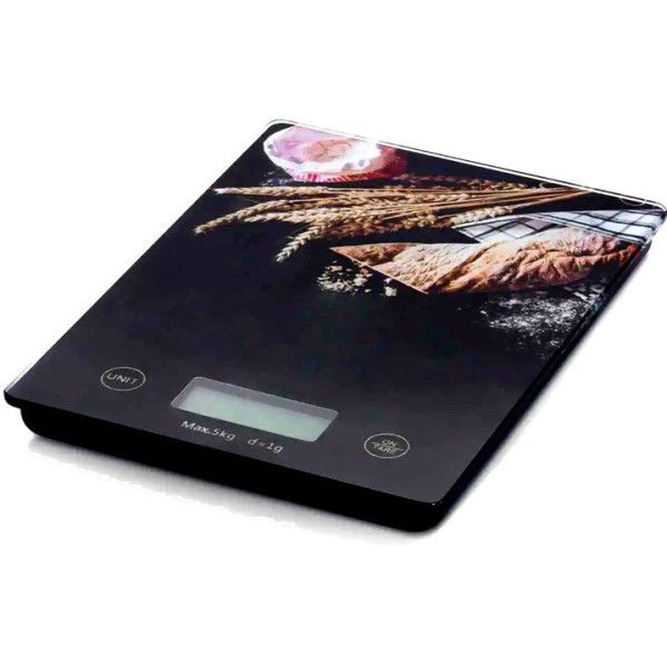 Весы для кухни Domotec MS-10004 цифровые до 5 кг стеклянная платформа