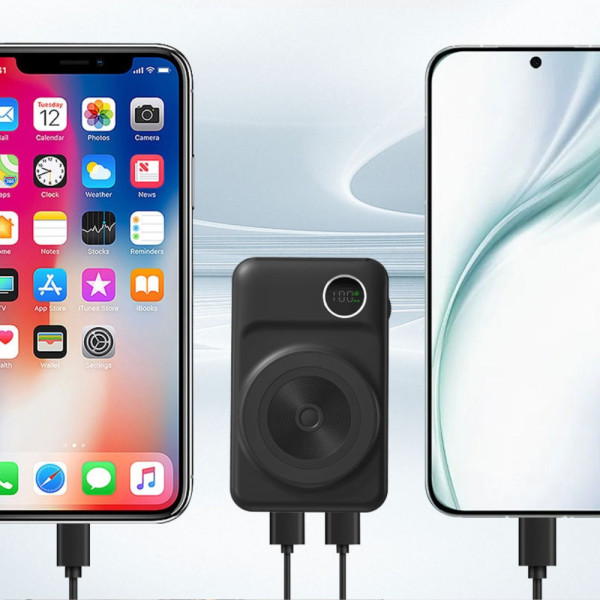Портативное зарядное Powerbank REMAX RPP-527 внешний аккумулятор 10000 mAh с кабелями