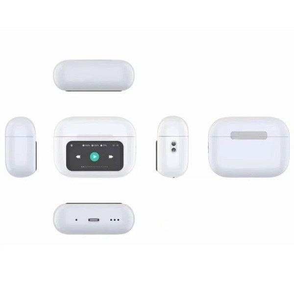 Наушники TWS ANC ENC Bluetooth беспроводные с цветным экраном