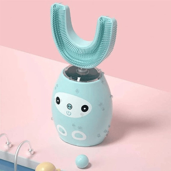 Щетка для детей U-shaped Electric Toothbrush аккумуляторная U-образная