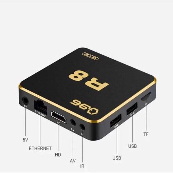 Смарт приставка Q96 R8 Android 12 TV Box 8/64 Wi-Fi 6