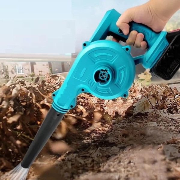 Пылесос садовый 2в1 аккумуляторный 24V 1300 mAh воздуходувка для уборки