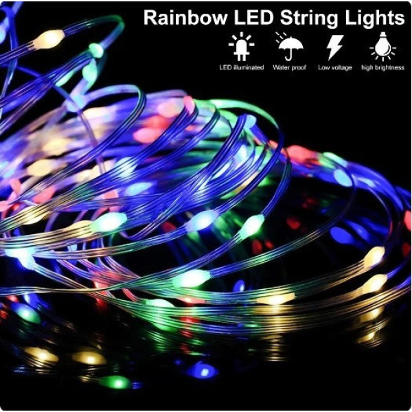 Лента светодиодная 10 м RGB Bluetooth гирлянда USB Dreamcolor