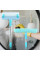 Швабра для окон Multpurpose Squeegee с насадкой микрофибра для мытья