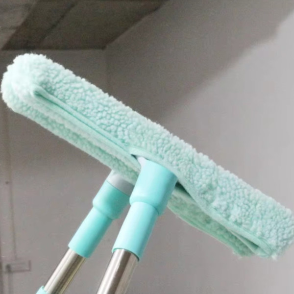 Швабра для окон Multpurpose Squeegee с насадкой микрофибра для мытья