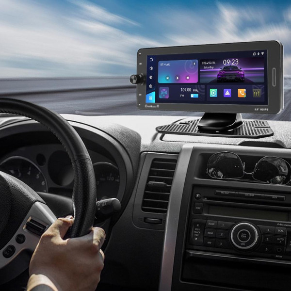 Экран для авто 601W 7" монитор с поддержкой CarPlay Android Auto