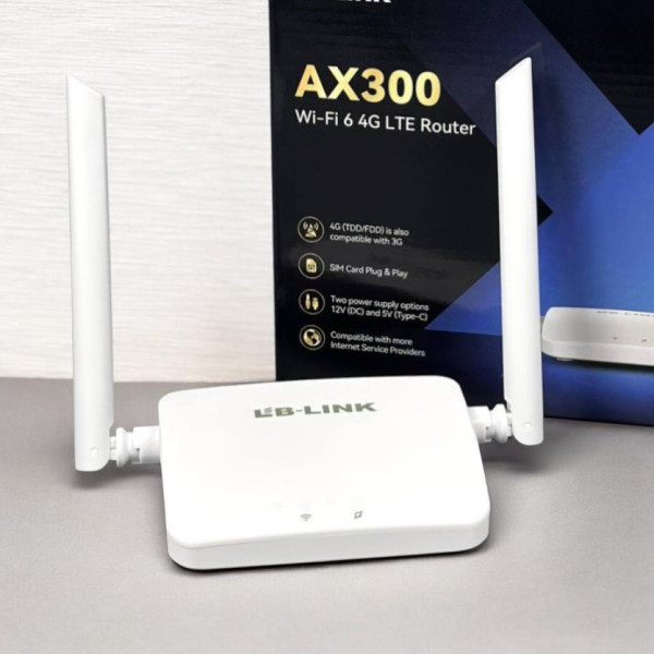 Маршрутизатор LB-LINK BL-CPE600EU 4G LTE Wi-Fi с поддержкой SIM