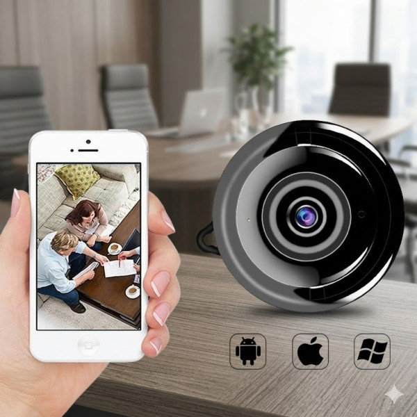 Камера видеонаблюдения V380 WiFi IP 1080p мини камера с функцией видеоняни