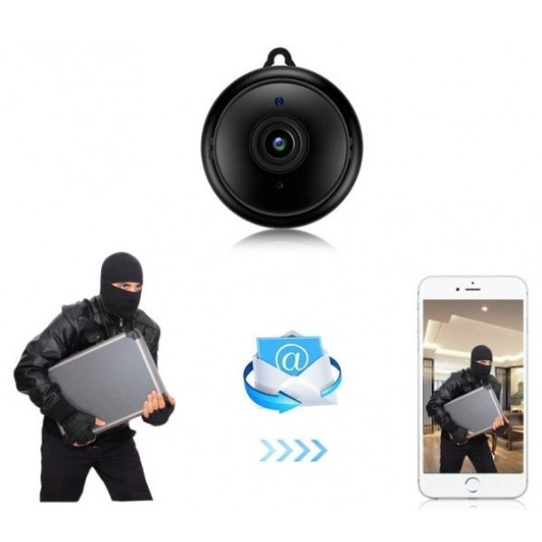 Камера видеонаблюдения V380 WiFi IP 1080p мини камера с функцией видеоняни