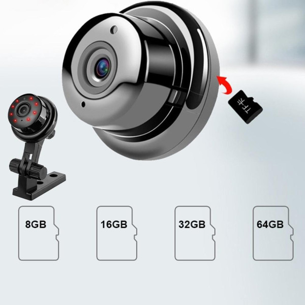 Камера видеонаблюдения V380 WiFi IP 1080p мини камера с функцией видеоняни