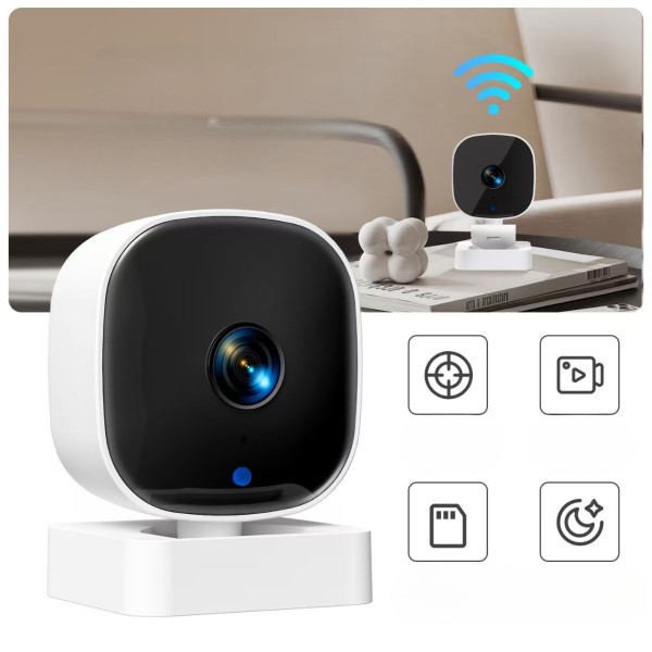 Камера видеонаблюдения K7 Wi-Fi 1080P мини камера беспроводная видеоняня