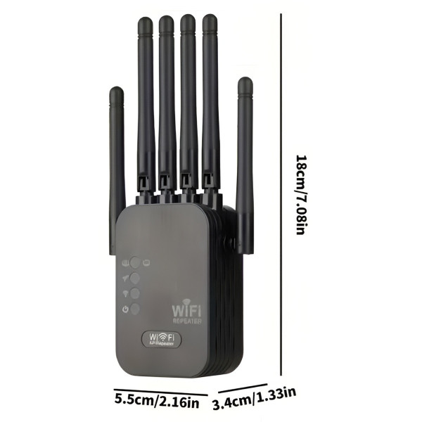 Репитер Wi-Fi усилитель сигнала для дома квартиры точка доступа интернет