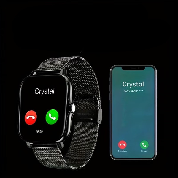 Часы умные QX15 Y13 фитнес трекер с Bluetooth звонками пульсометром экран 1.85