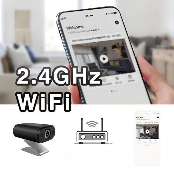Камера видеонаблюдения X6 WiFi мини-камера с датчиком движения и ночной съемкой