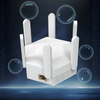 Репитер WR56T усилитель Wi-Fi сигнала с 6 антеннами до 300 Мбит белый