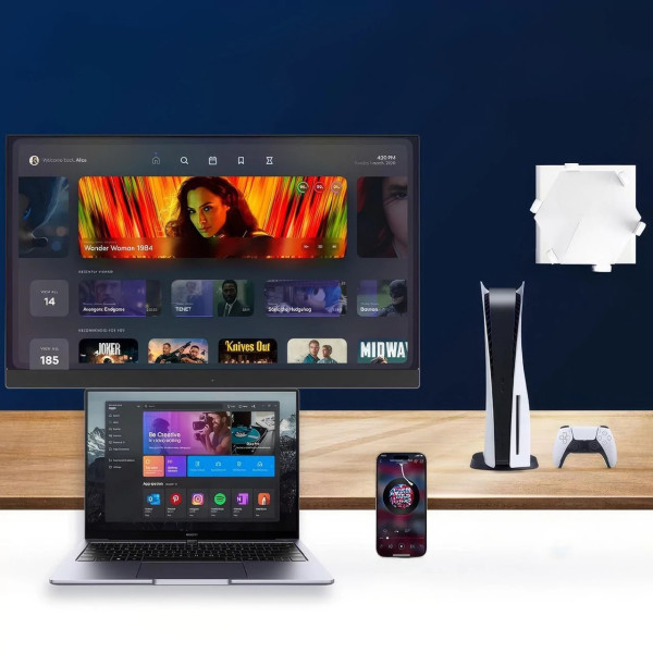Репитер WR56T усилитель Wi-Fi сигнала с 6 антеннами до 300 Мбит белый