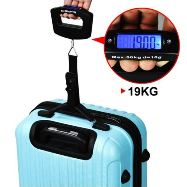 Ручные весы AND XL-1566 цифровые для багажа портативный измеритель веса