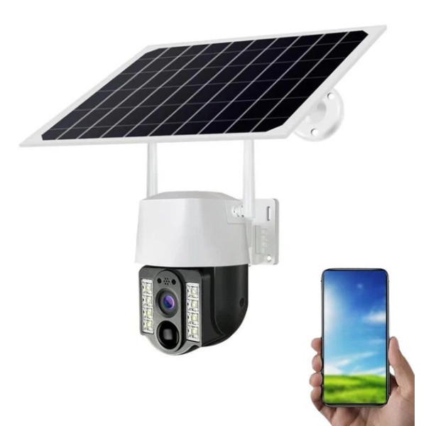 Уличная камера VC3-G 4G IP видеонаблюдение поворотная с солнечной панелью