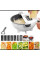 Терка овощерезка Basket Vegetable Cutter с контейнером, кухонный измельчитель с насадками для овощей