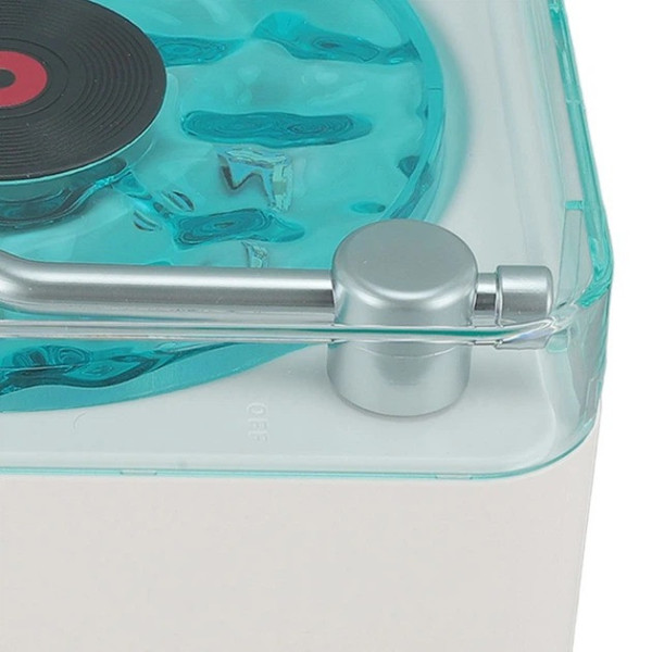 Ночник Vinyl Waves Player LED с эффектом воды, светильник с Bluetooth колонкой ретро стиль