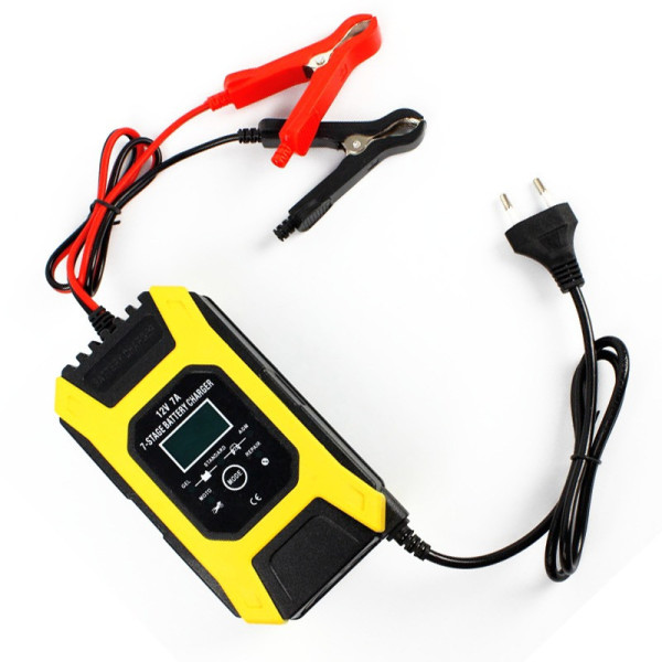 Автомобильное зарядное устройство Pulse Battery Charger 7A, интеллектуальное зарядное для АКБ